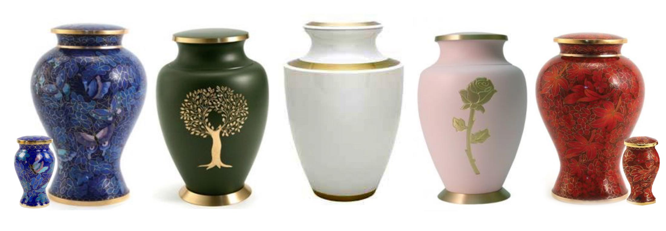 Morrisons Metal Urns